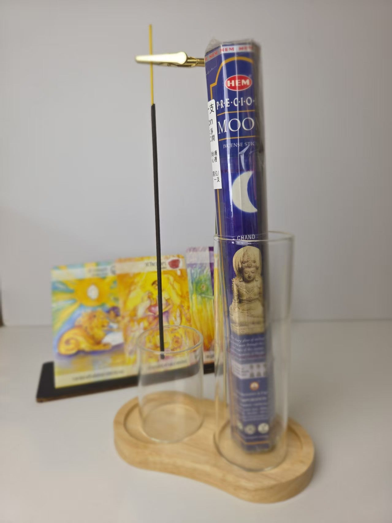 提升進步線香 月亮 Moon