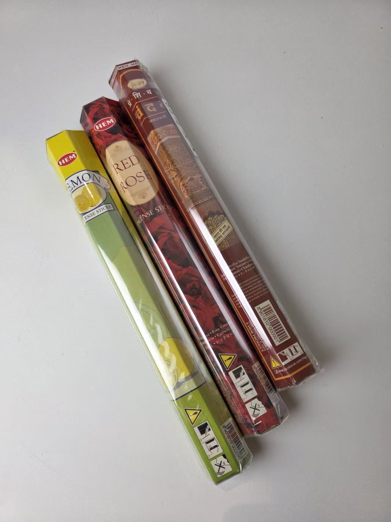 最強CP值組合線香>>放輕鬆系列<< 檸檬草+紅玫瑰+檀香 Chandan Sandalwood Lemongrass Red Rose