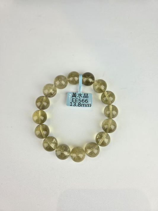 EE566 黃水晶手鏈 57.2g 13.8mm (Approx.)